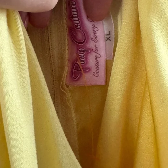 Pinup Couture Sunny Yellow Audrey Swing - Picture 3 of 3